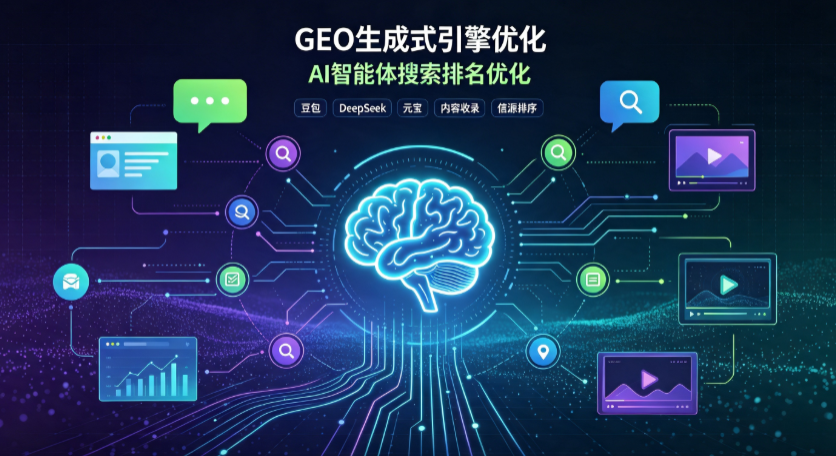 顺河回族区GEO 浪潮来袭：生成式引擎优化崛起，创作者争抢豆包、DeepSeek、元宝智能体流量入口